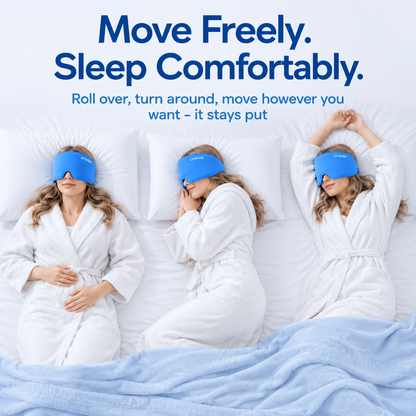 Cruvax Cold Therapy & Sleep Relief Hat