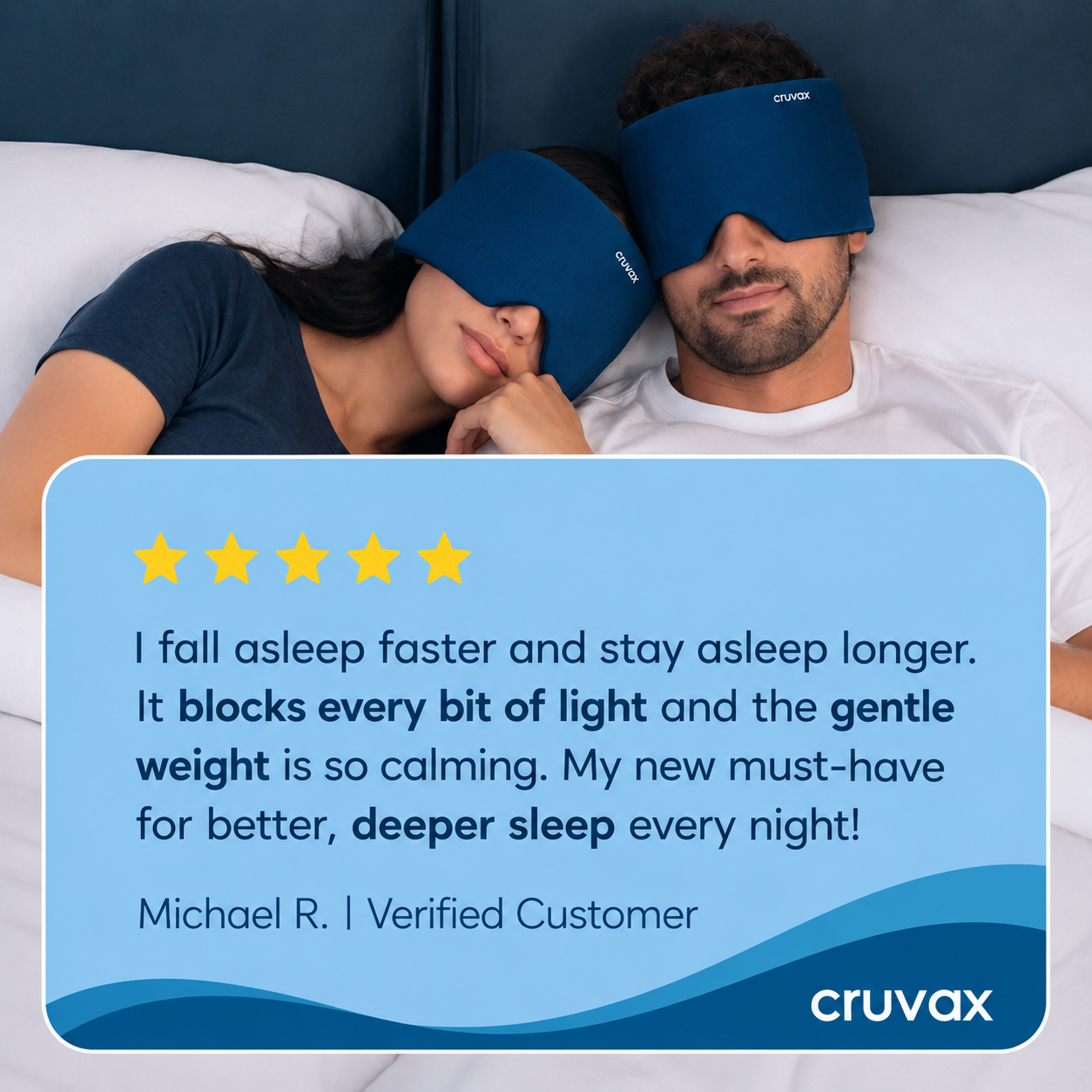 Cruvax Cold Therapy & Sleep Relief Hat