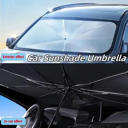 Car Sunshade Umbrella Car Sun Shade Protector Parasol Summer Sun Interior Windshield Protection Accessories for Auto Shading